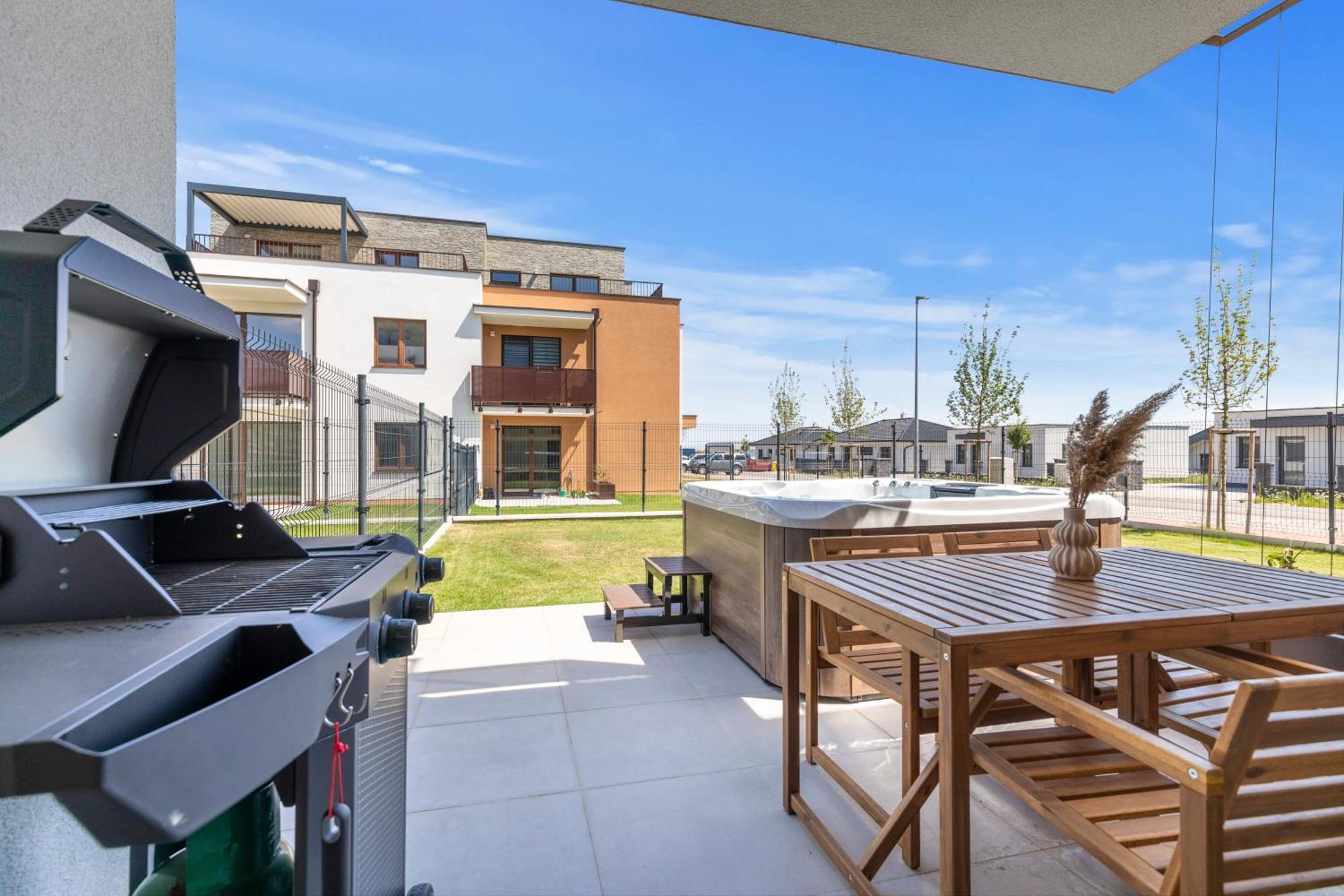 Boho Apt W Jacuzzi, Grill & Garden Modra Exterior photo